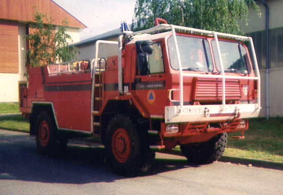 photo d'un camion de pompier